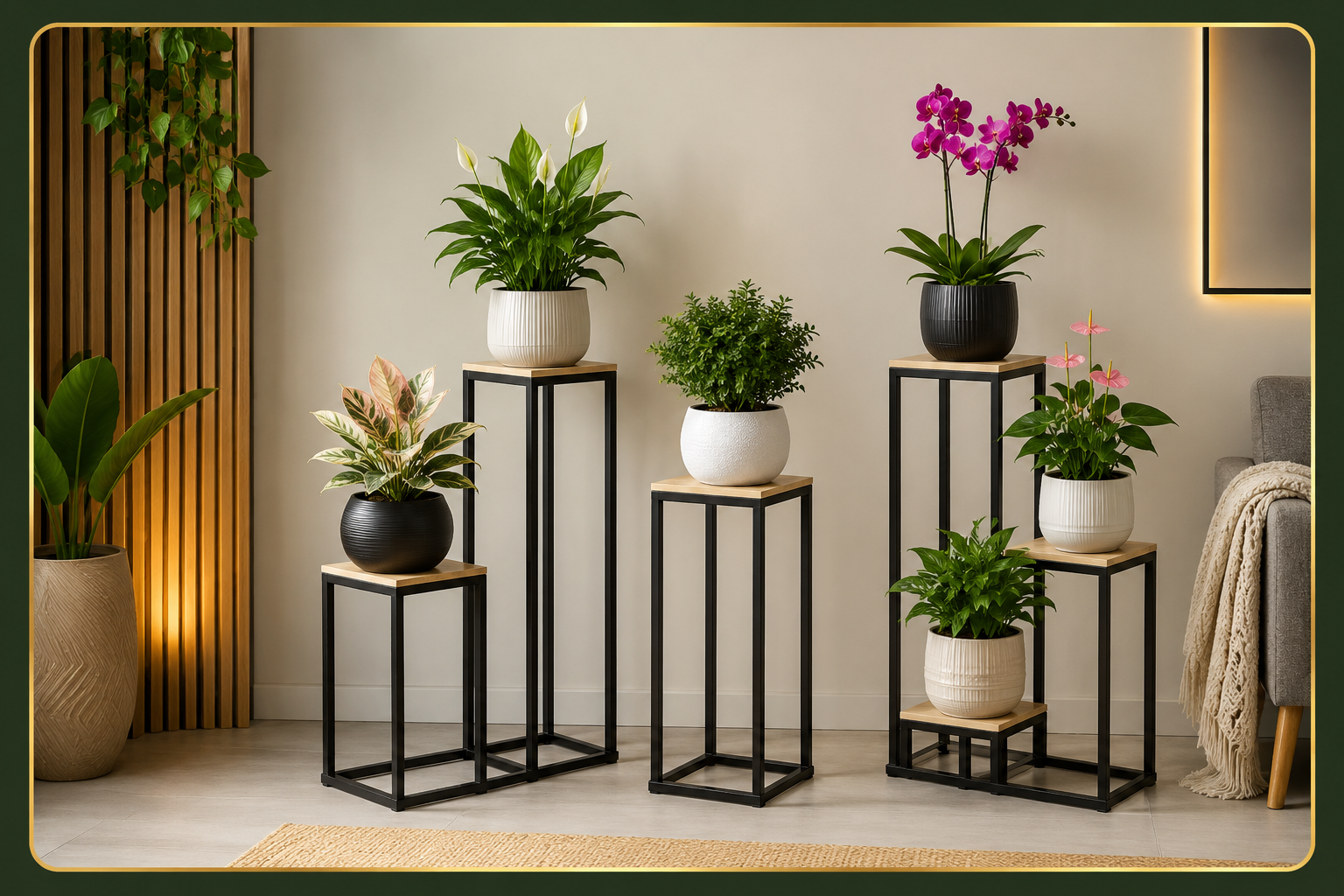 Macetero Dalia: elegancia natural para transformar cualquier ambiente.